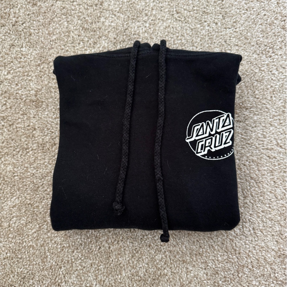Santa Cruz Black Hoodie
